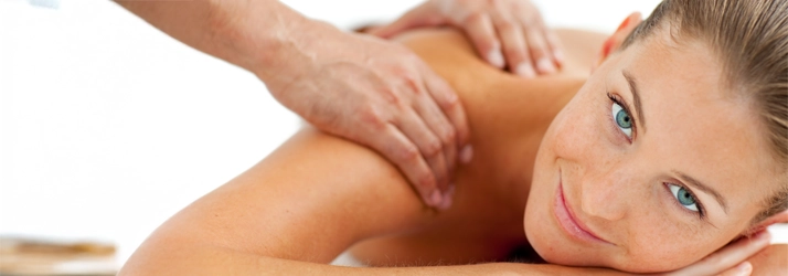 A person receiving a massage.